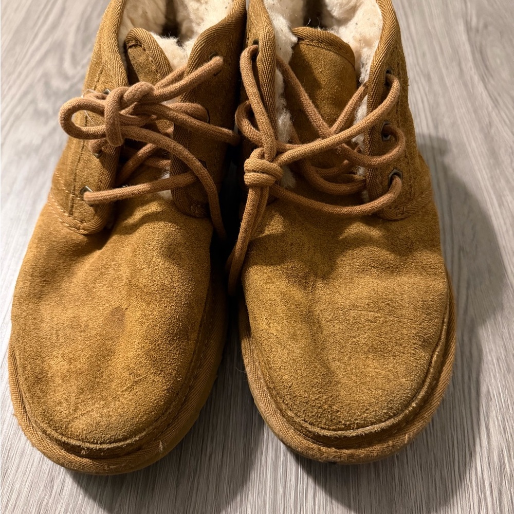 UGG Kids Tan Slippers